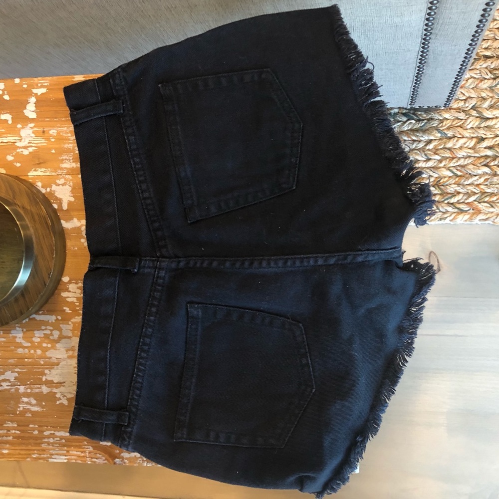Brandy Melville black jean shorts